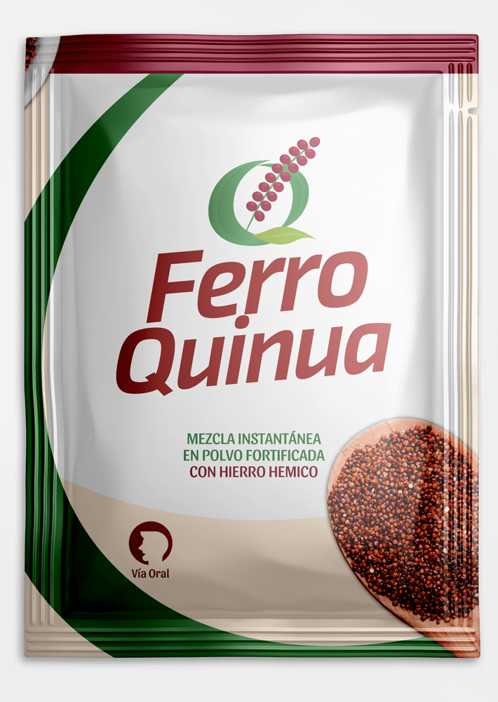 sachet de ferro quinua